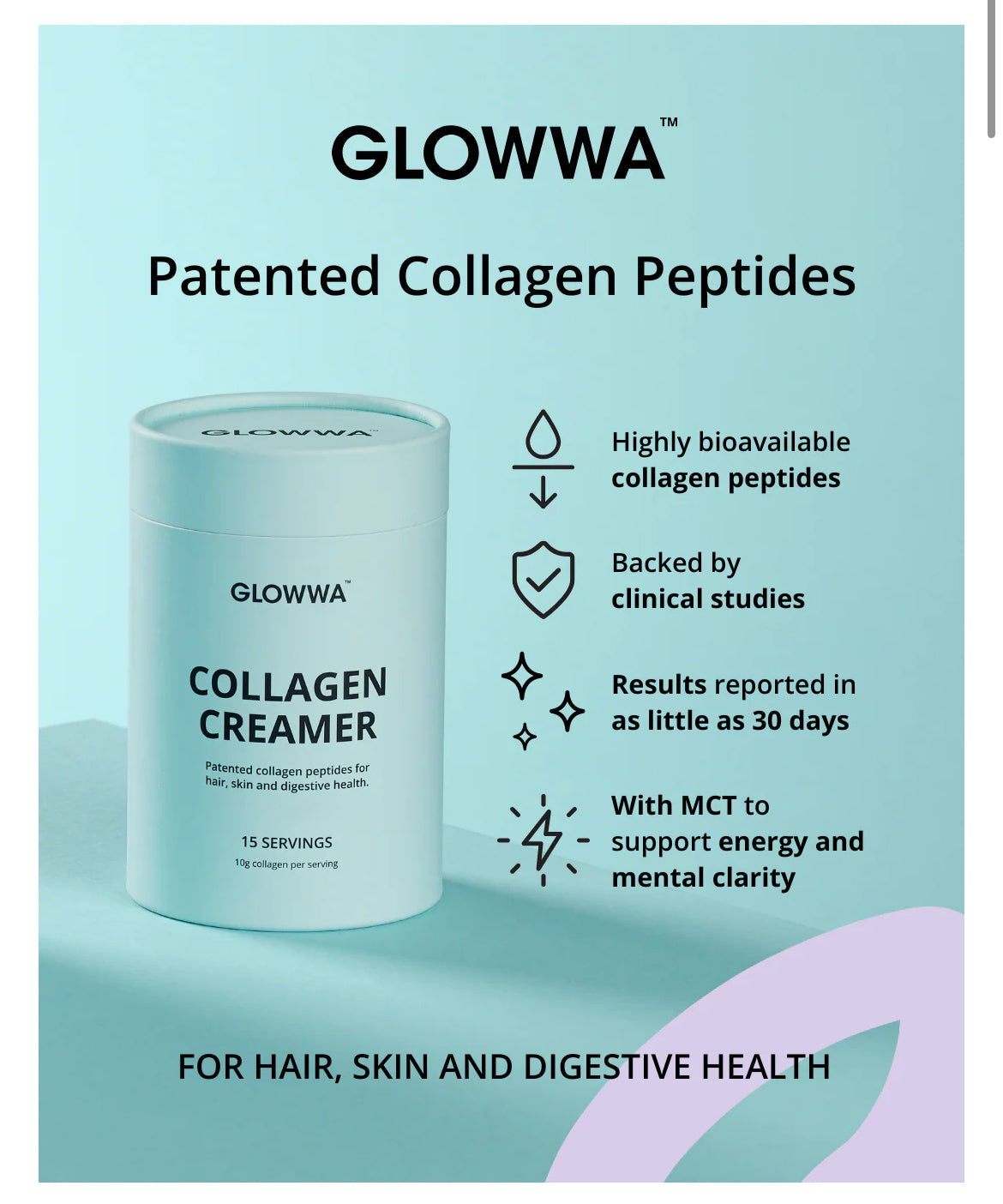 Glowwa Collegan Creamer